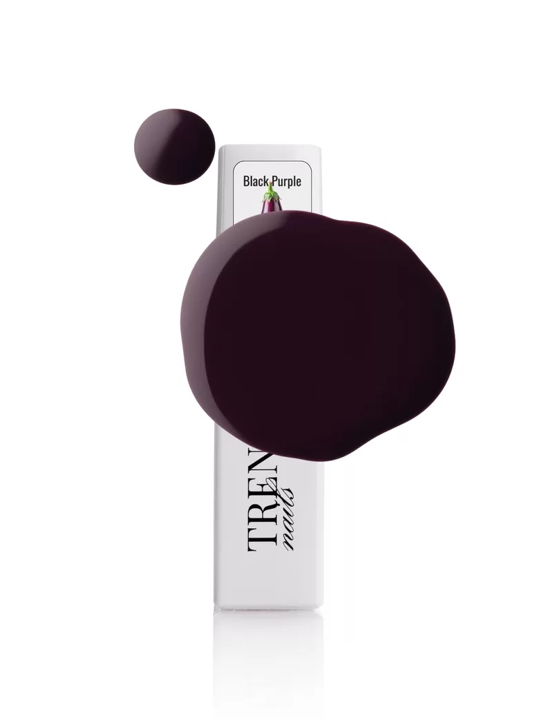 Gel polish "Black Purple" 8ml