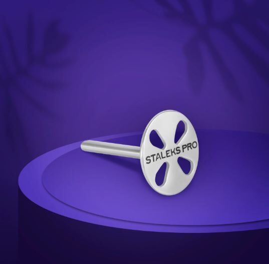 STALEKS EXPERT PODODISC M ar vienreizlietojamām vīlēm, 180 GRITI, 20 mm (5 gab.)