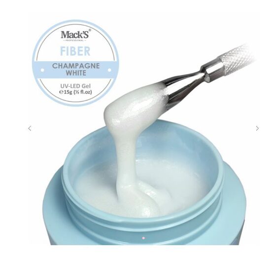 Mackš Fiber Champagne White, 15g