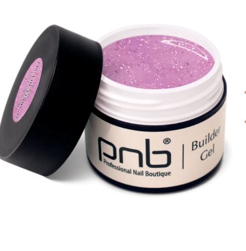 PNB builder gel 022 SPARKLE BLUSH, 15 ML 