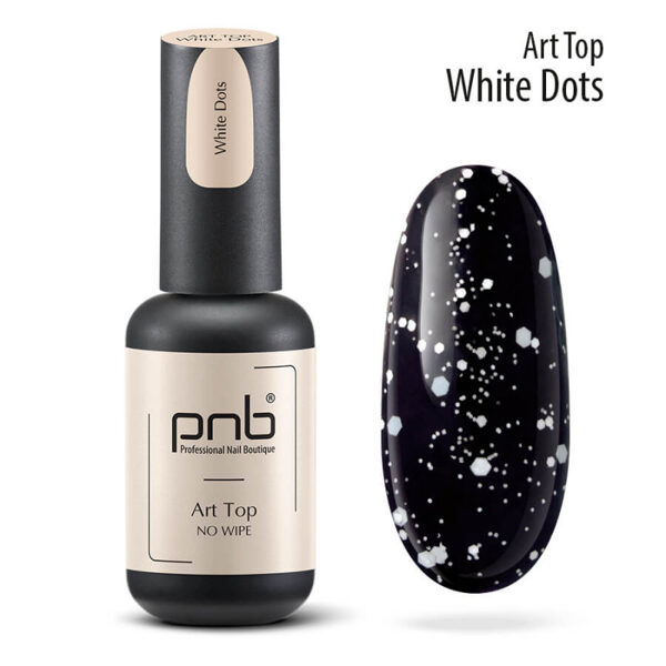 PNB art top WHITE DOTS / 8ml