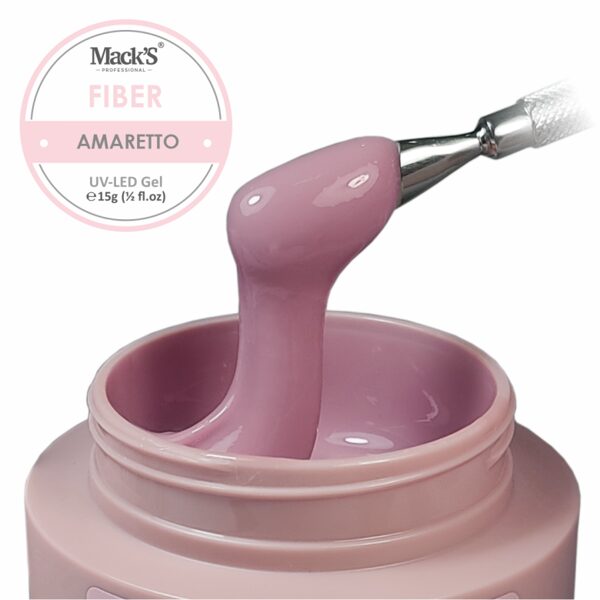 MACK'S Professional Fiber Gel Amaretto 15g