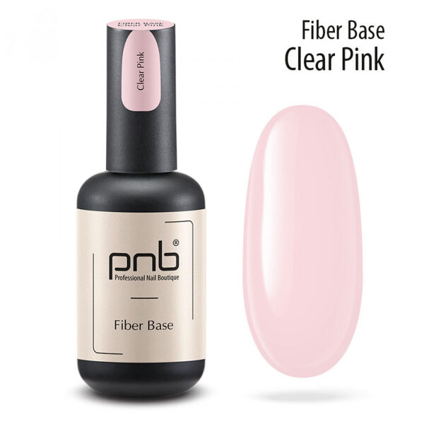Fiber UV / LED Base Clear pink PNB / 17ml