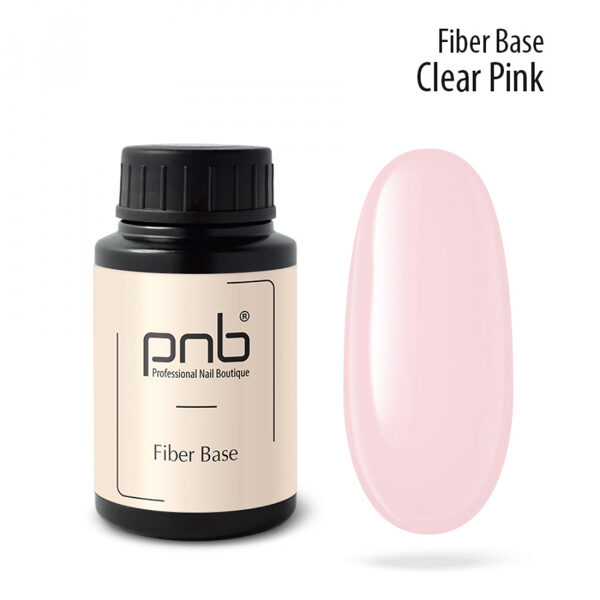 Fiber UV / LED Base Clear pink PNB / 30ml