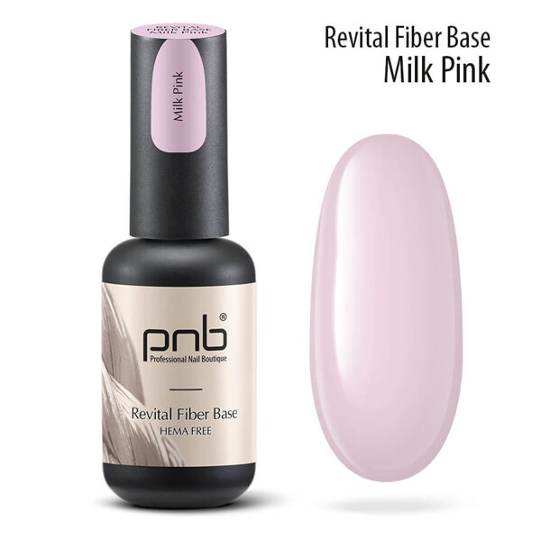 PNB Revital Fiber Base Milk Pink, 8ml