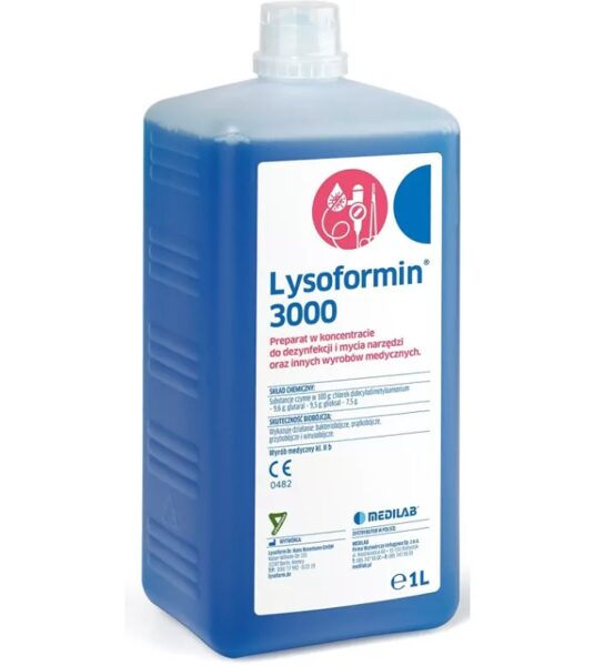 Koncentrāts  instrumentu dezinfekcijai LYSOFORMIN 3000 1L