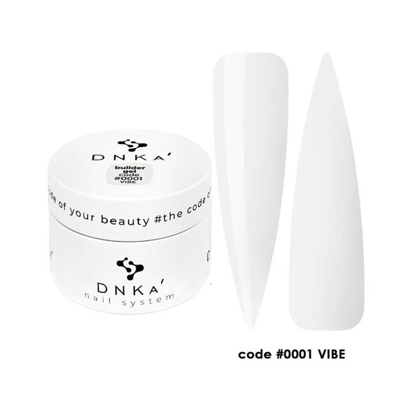 DNKA builder gel code #0001 Vibe, 30ml