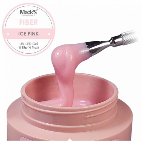 MACK'S Professional Fiber Gel Ice Pink 15g