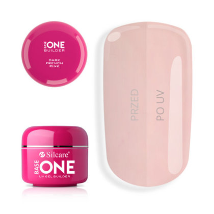 Base One Gel UV Dark French Pink 15g